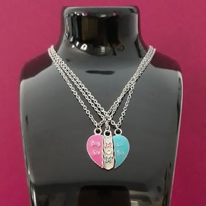 3 in 1 Cute Mom's and Daughter's Necklaces